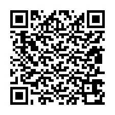 Codice QR per il numero di telefono +12817670874