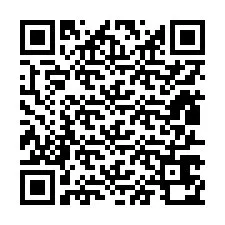 Codice QR per il numero di telefono +12817670875