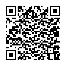 QR-code voor telefoonnummer +12817768156