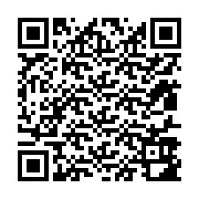 Codice QR per il numero di telefono +12817982901