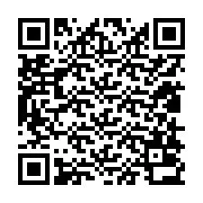 QR код за телефонен номер +12818032578