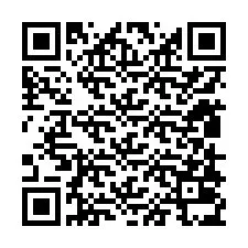 Código QR para número de teléfono +12818035174