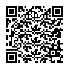 Código QR para número de teléfono +12818039058