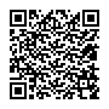 QR-код для номера телефона +12818158589