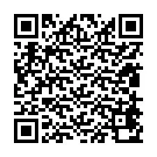 QR-koodi puhelinnumerolle +12818470834