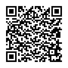 QR Code pour le numéro de téléphone +12818671124