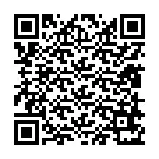 QR Code pour le numéro de téléphone +12818671466