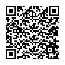 QR Code สำหรับหมายเลขโทรศัพท์ +12818671726