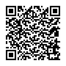 QR kód a telefonszámhoz +12818671941