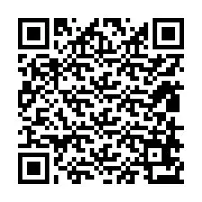 Kode QR untuk nomor Telepon +12818673471