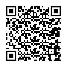 QR Code สำหรับหมายเลขโทรศัพท์ +12818674807