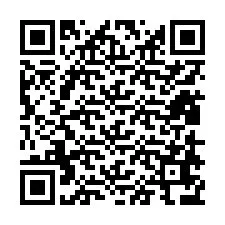 Código QR para número de teléfono +12818676157