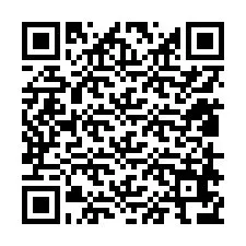 Código QR para número de teléfono +12818676468