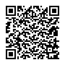 Codice QR per il numero di telefono +12818701445