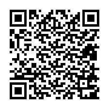 QR Code สำหรับหมายเลขโทรศัพท์ +12818701867