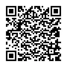 QR-kood telefoninumbri jaoks +12818709008