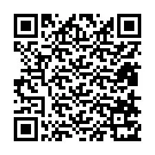 QR-код для номера телефона +12818771717