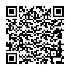 Código QR para número de telefone +12818836418