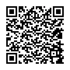 Kode QR untuk nomor Telepon +12818986389