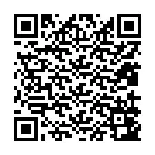 QR Code pour le numéro de téléphone +12819043603