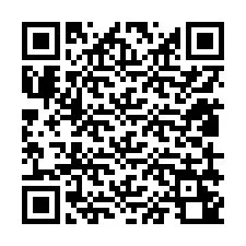 QR код за телефонен номер +12819240438