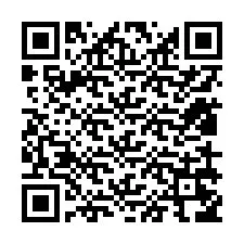 QR-код для номера телефона +12819256889