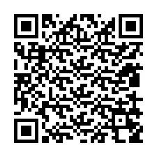 QR-koodi puhelinnumerolle +12819258484