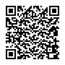 QR-код для номера телефона +12819400820