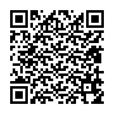 Código QR para número de teléfono +12819654556