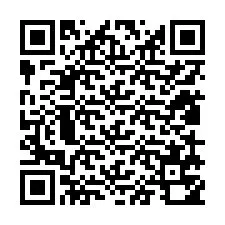 QR-код для номера телефона +12819750598