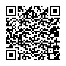 QR Code pour le numéro de téléphone +12819750813