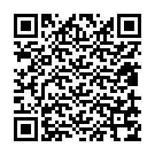 QR-code voor telefoonnummer +12819774118