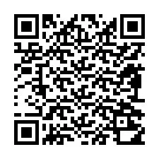 QR-code voor telefoonnummer +12892210388