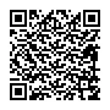 QR-Code für Telefonnummer +12899756687