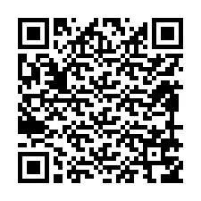 QR-код для номера телефона +12899756909