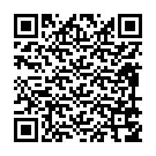 QR Code สำหรับหมายเลขโทรศัพท์ +12899756956