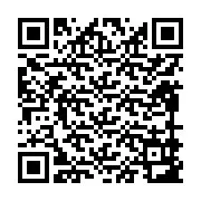 Código QR para número de teléfono +12899983406