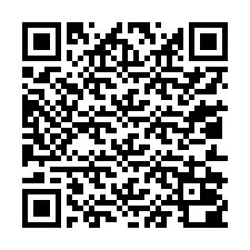 QR kód a telefonszámhoz +13012000008