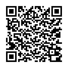 Codice QR per il numero di telefono +13012000018