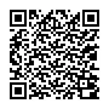 Codice QR per il numero di telefono +13012000058
