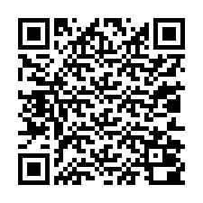 Código QR para número de teléfono +13012000108