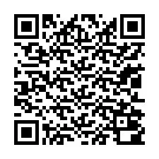 QR-код для номера телефона +13012000125