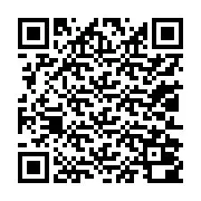 Código QR para número de teléfono +13012000139