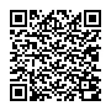 Código QR para número de teléfono +13012000162