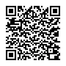 Código QR para número de teléfono +13012000198