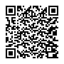 Código QR para número de teléfono +13012000335