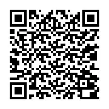 電話番号のQRコード +13012000348
