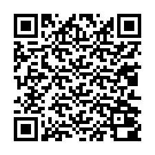 Código QR para número de teléfono +13012000352