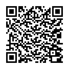 QR код за телефонен номер +13012000374