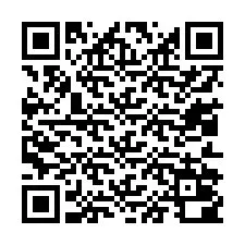 Código QR para número de teléfono +13012000407